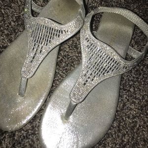 Silver Sandals